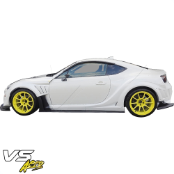 VSaero FRP VAR Side Skirts /w Spliiters 4pc for Toyota 86 2017-2020 image - 29