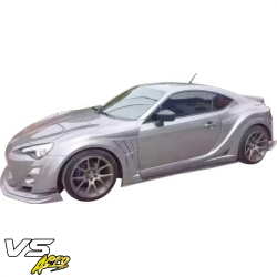 VSaero FRP VAR Side Skirts /w Spliiters 4pc for Toyota 86 2017-2020 image - 32