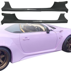 VSaero FRP AG T2 Wide Body Side Skirts for Scion FR-S (ZN6) 2013-2016 image - 1
