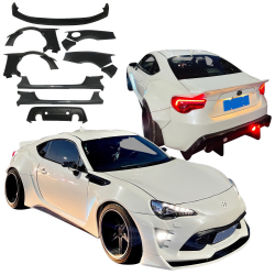 VSaero FRP AG T2 Wide Body Kit for Scion FR-S (ZN6) 2013-2016 image - 3