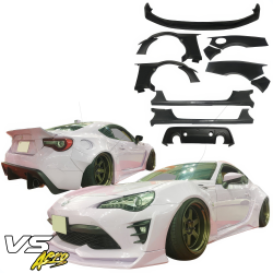 VSaero FRP AG T2 Wide Body Kit for Scion FR-S (ZN6) 2013-2016 image - 4