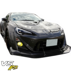VSaero FRP VAR Wide Body Front Splitter for Scion FR-S (ZN6) 2013-2016 image - 4