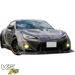 VSaero FRP VAR Wide Body Front Splitter for Scion FR-S (ZN6) 2013-2016 image - 6