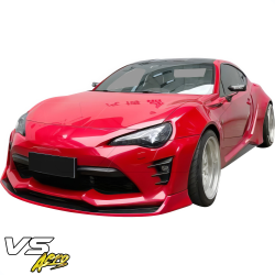 VSaero FRP AG T2 Wide Body Front Lip for Toyota 86 2017-2020 image - 3