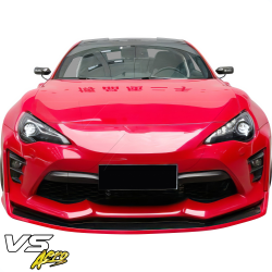 VSaero FRP AG T2 Wide Body Front Lip for Toyota 86 2017-2020 image - 4