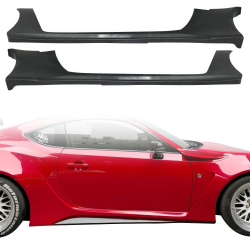 VSaero FRP AG T2 Wide Body Side Skirts for Toyota 86 2017-2020 image - 1