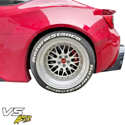 VSaero FRP AG T2 Wide Body Fenders (rear) 80mm for Toyota 86 2017-2020 image - 3