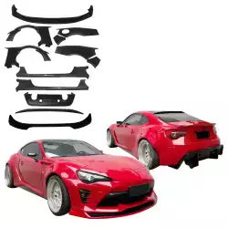 FRP AG T2 Wide Body Kit w Wings > Toyota 86 2017-2020 image - 1