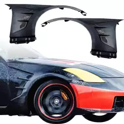 FRP WAL Fenders (front) > Nissan 350Z (Z33) 2003-2008 image - 8