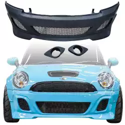 FRP LBPE Wide Body Front Bumper > Mini Cooper (R56 R57) 2007-2013 > 2dr image - 1