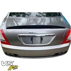 VSaero FRP WAL Trunk Spoiler Wing for Maserati Quattroporte 2005-2012 image - 8