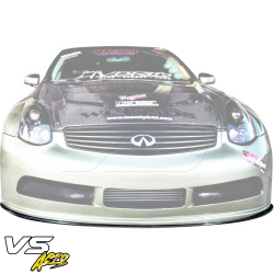 VSaero FRP APBR Wide Body Front Lip Splitter for Infiniti G35 Coupe 2003-2006 > 2dr Coupe image - 6