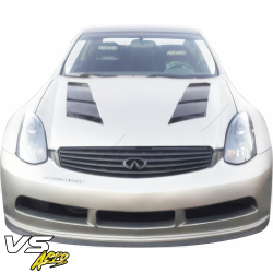 VSaero FRP APBR Wide Body Front Bumper for Infiniti G35 Coupe 2003-2006 > 2dr Coupe image - 11