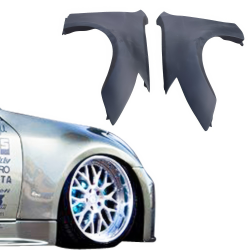 VSaero FRP APBR Wide Body Fenders (front) for Infiniti G35 Coupe 2003-2006 > 2dr Coupe image - 12