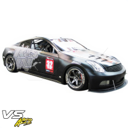 VSaero FRP APBR Wide Body Side Skirts for Infiniti G35 Coupe 2003-2006 > 2dr Coupe image - 5