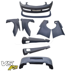 VSaero FRP APBR Wide Body Kit 9pc for Infiniti G35 Coupe 2003-2006 > 2dr Coupe image - 3