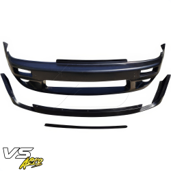 VSaero FRP TKYO v3 Wide Body Front Bumper 3pc for Nissan Silvia (S13) 1989-1994 > 2/3dr image - 6