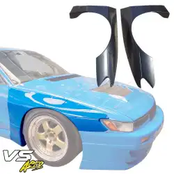 FRP TKYO v3 Wide Body Fender Flares (front) 40mm > Nissan Silvia (S13) 1989-1994 > 2/3dr image - 22