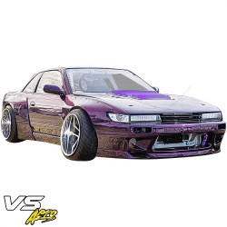 VSaero FRP TKYO v3 Wide Body Fender Flares (front) 40mm for Nissan Silvia (S13) 1989-1994 > 2/3dr image - 11