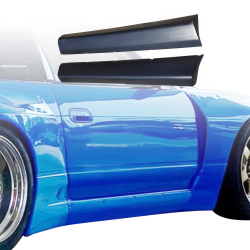 VSaero FRP TKYO v3 Wide Body Side Skirts for Nissan Silvia (S13) 1989-1994 > 2/3dr image - 9