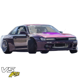 VSaero FRP TKYO v3 Wide Body Side Skirts for Nissan Silvia (S13) 1989-1994 > 2/3dr image - 3