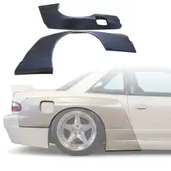 FRP TKYO v3 Wide Body Fenders (rear) 110mm > Nissan Silvia (S13) 1989-1994 > 2dr Coupe image - 30