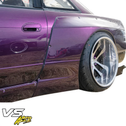 VSaero FRP TKYO v3 Wide Body Fenders (rear) 110mm for Nissan Silvia (S13) 1989-1994 > 2dr Coupe image - 3