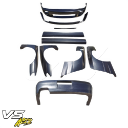 VSaero FRP TKYO v3 Wide Body Kit 10pc for Nissan Silvia (S13) 1989-1994 > 2dr Coupe image - 3
