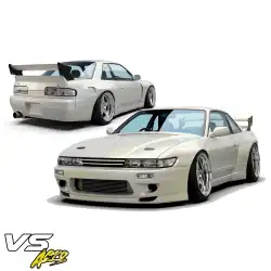 FRP TKYO v3 Wide Body Kit 12pc w Wings > Nissan Silvia (S13) 1989-1994 > 2dr Coupe image - 9