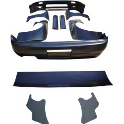 VSaero FRP TKYO v3 Wide Body Kit 12pc w Wings for Nissan Silvia (S13) 1989-1994 > 2dr Coupe image - 1