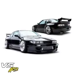 FRP TKYO v3 Wide Body Kit 12pc w Wings > Nissan Silvia (S13) 1989-1994 > 2dr Coupe image - 2