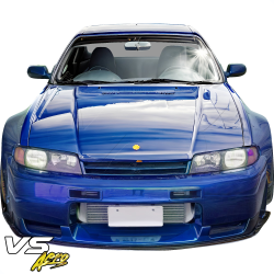 VSaero FRP TKYO Wide Body Front Splitter for Nissan Skyline (R33) GTR 1995-1998 > 2dr Coupe image - 6