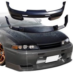 VSaero FRP TKYO Wide Body Front Bumper 2pc for Nissan Skyline (R33) GTR 1995-1998 > 2dr Coupe image - 1