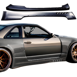 VSaero FRP TKYO Wide Body Side Skirts for Nissan Skyline (R33) GTR 1995-1998 > 2dr Coupe image - 1