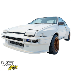 VSaero FRP TKYO Wide Body Front Bumper for Toyota Corolla (AE86) Trueno 1984-1987 > 3dr Hatch image - 9