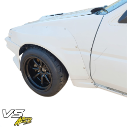 VSaero FRP TKYO Wide Body Fenders Flares (front) 40mm for Toyota Corolla (AE86) Trueno 1984-1987 > 3dr Hatch image - 9