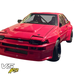 VSaero FRP TKYO Wide Body Fenders Flares (front) 40mm for Toyota Corolla (AE86) Trueno 1984-1987 > 3dr Hatch image - 2