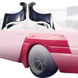 VSaero FRP TKYO Wide Body Fenders (rear) 4pc 70mm for Toyota Corolla (AE86) Trueno 1984-1987 > 3dr Hatch image - 1