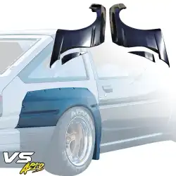 FRP TKYO Wide Body Fenders (rear) 4pc 70mm > Toyota Corolla (AE86) 1984-1987 > 2/3dr image - 5