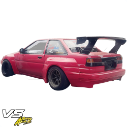 VSaero FRP TKYO Wide Body Rear Add-ons for Toyota Corolla (AE86) Trueno 1984-1987 > 3dr Hatch image - 3