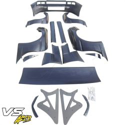 VSaero FRP TKYO Wide Body Kit /w GT Wing for Toyota Corolla (AE86) Trueno 1984-1987 > 3dr Hatch image - 3