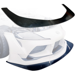 VSaero Plastic TKYO 1.5 Front Splitter for Toyota Supra (A90) 2020-2025 image - 13