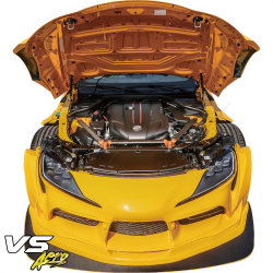 VSaero Plastic TKYO 1.5 Front Splitter for Toyota Supra (A90) 2020-2025 image - 12