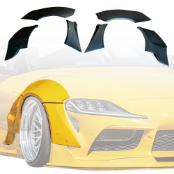 VSaero FRP TKYO 1.5 Wide Body Fender Flares (front) 70mm for Toyota Supra (A90) 2020-2025 image - 1