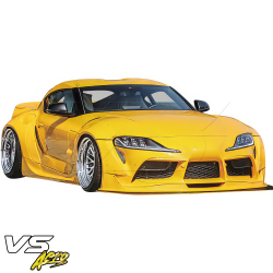 VSaero FRP TKYO 1.5 Wide Body Fender Flares (front) 70mm for Toyota Supra (A90) 2020-2025 image - 2