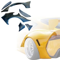 VSaero FRP TKYO 1.5 Wide Body Fender Flares (rear) 110mm for Toyota Supra (A90) 2020-2025 image - 1