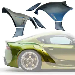 FRP TKYO 1.5 Wide Body Fender Flares (rear) 110mm > Toyota Supra (A90) 2020-2025 image - 1