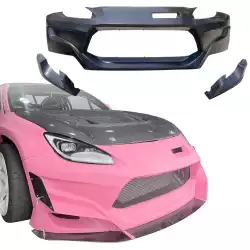 FRP TKYO Wide Body Front Bumper > Toyota GR86 2022-2024 image - 1