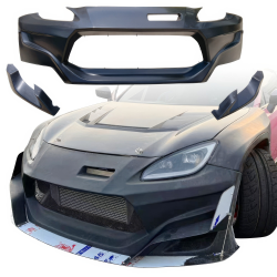 VSaero FRP TKYO Wide Body Front Bumper for Subaru BRZ 2022-2024 image - 1