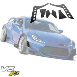 VSaero Plastic TKYO Wide Body Side Canards for Subaru BRZ 2022-2024 image - 8